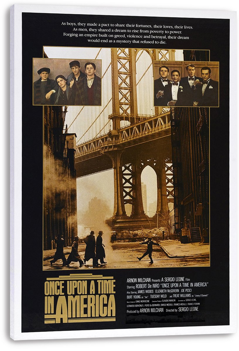 Once Upon a Time in America Decorative Painting (paper and canvas) art poster printing print