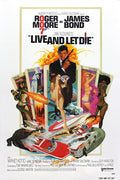 Live and Let Die James Bond Decorative Painting (paper and canvas) art poster printing print