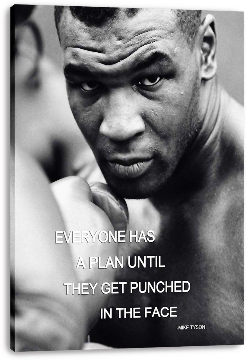 Mike Tyson Decorative Painting (paper and canvas) art poster printing print
