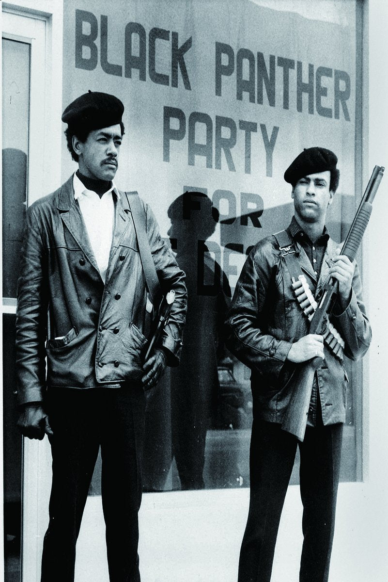 Black Panther Party Members Decorative Painting (paper and canvas) art poster printing print