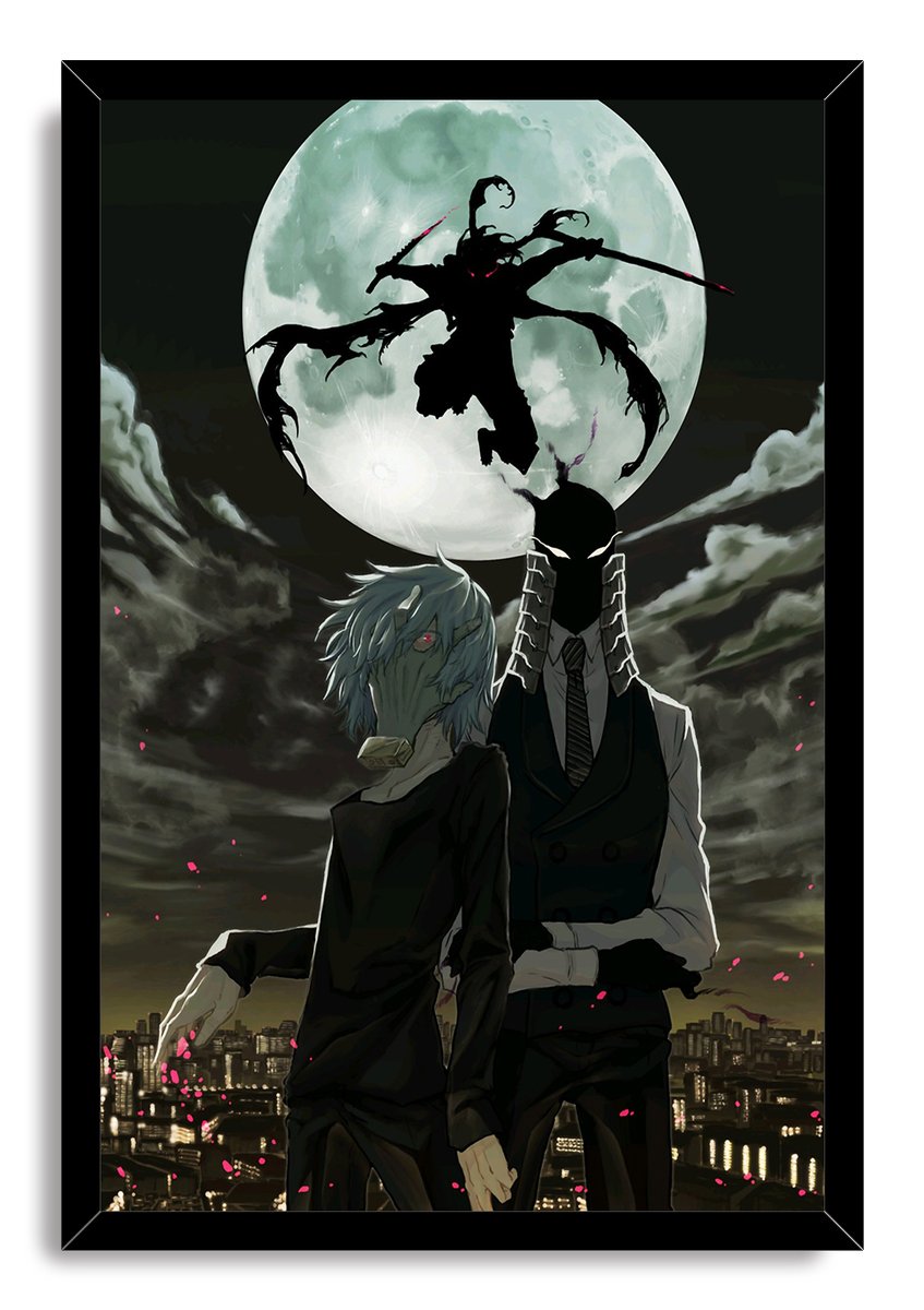 My Hero Academia Shigaraki and All For One Decorative Painting (paper and canvas) art poster printing print