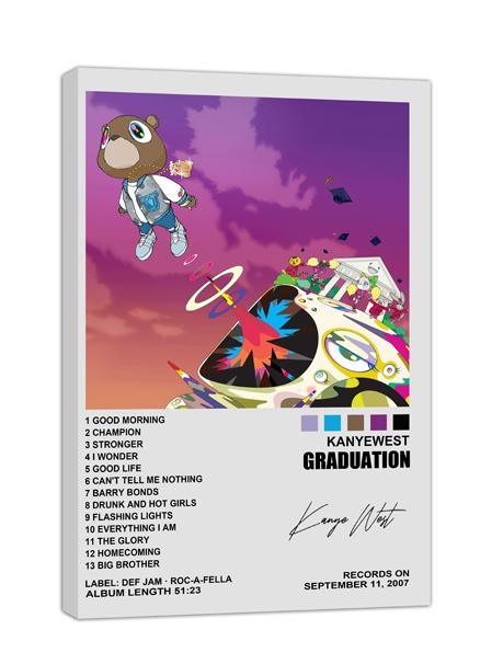 Kanye West Graduation Album Cover Posters (paper and canvas) art poster printing print