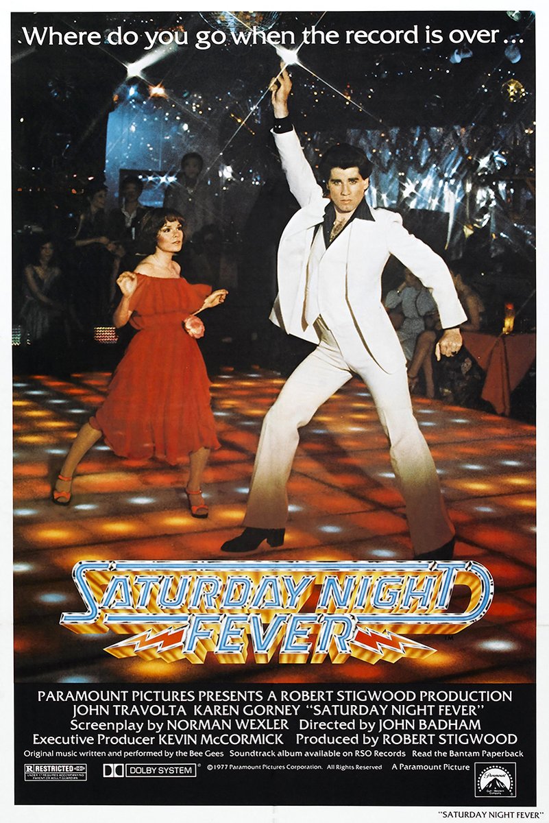 Saturday Night Fever John Travolta Decorative Painting (paper and canvas) art poster printing print