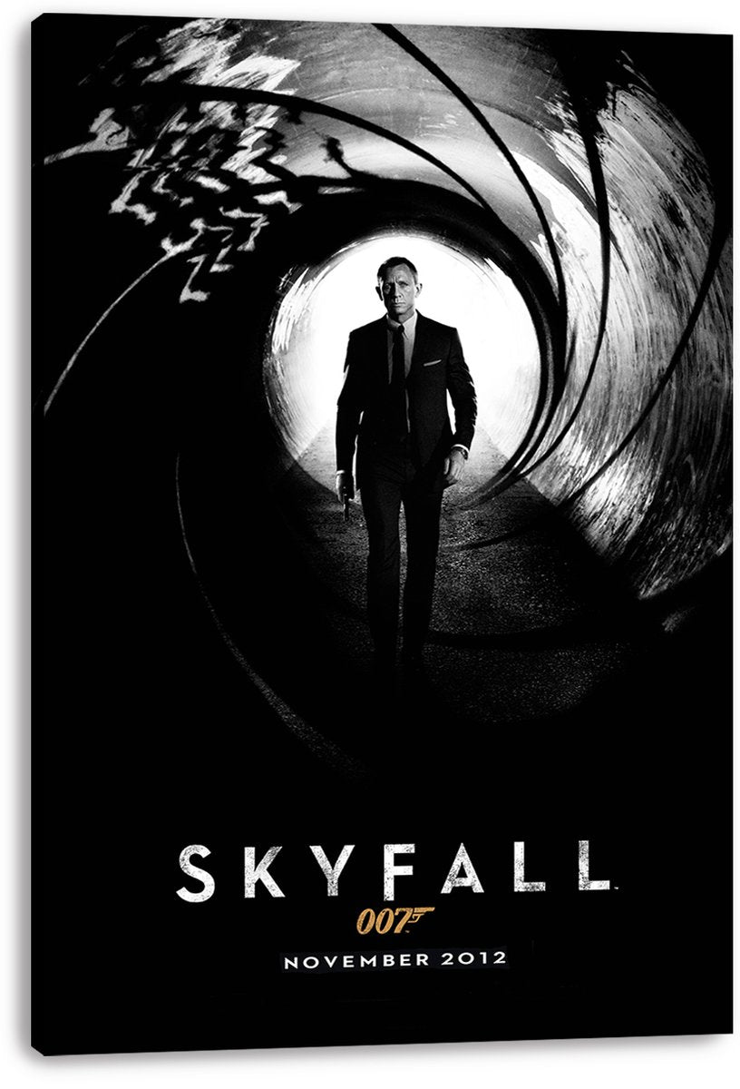 Skyfall James Bond Daniel Craig Decorative Painting (paper and canvas) art poster printing print