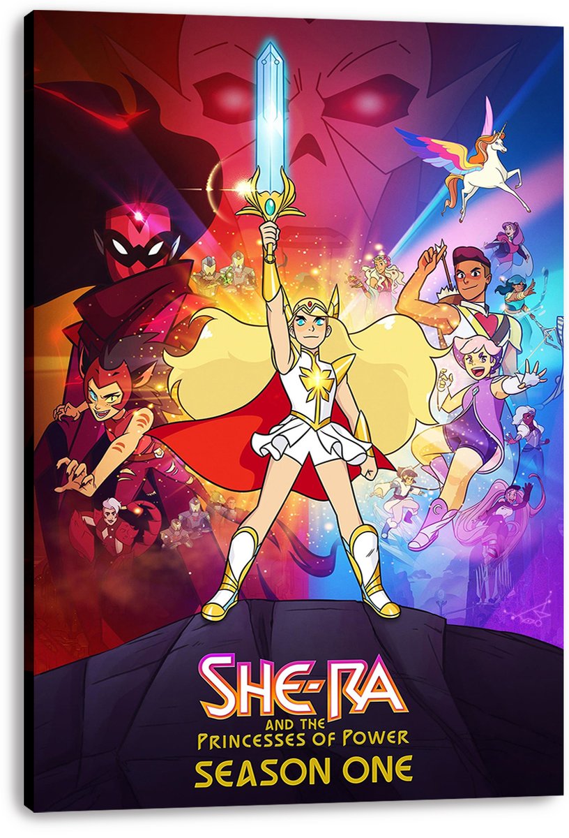 She-Ra and the Princesses of Power Decorative Painting (paper and canvas) art poster printing print