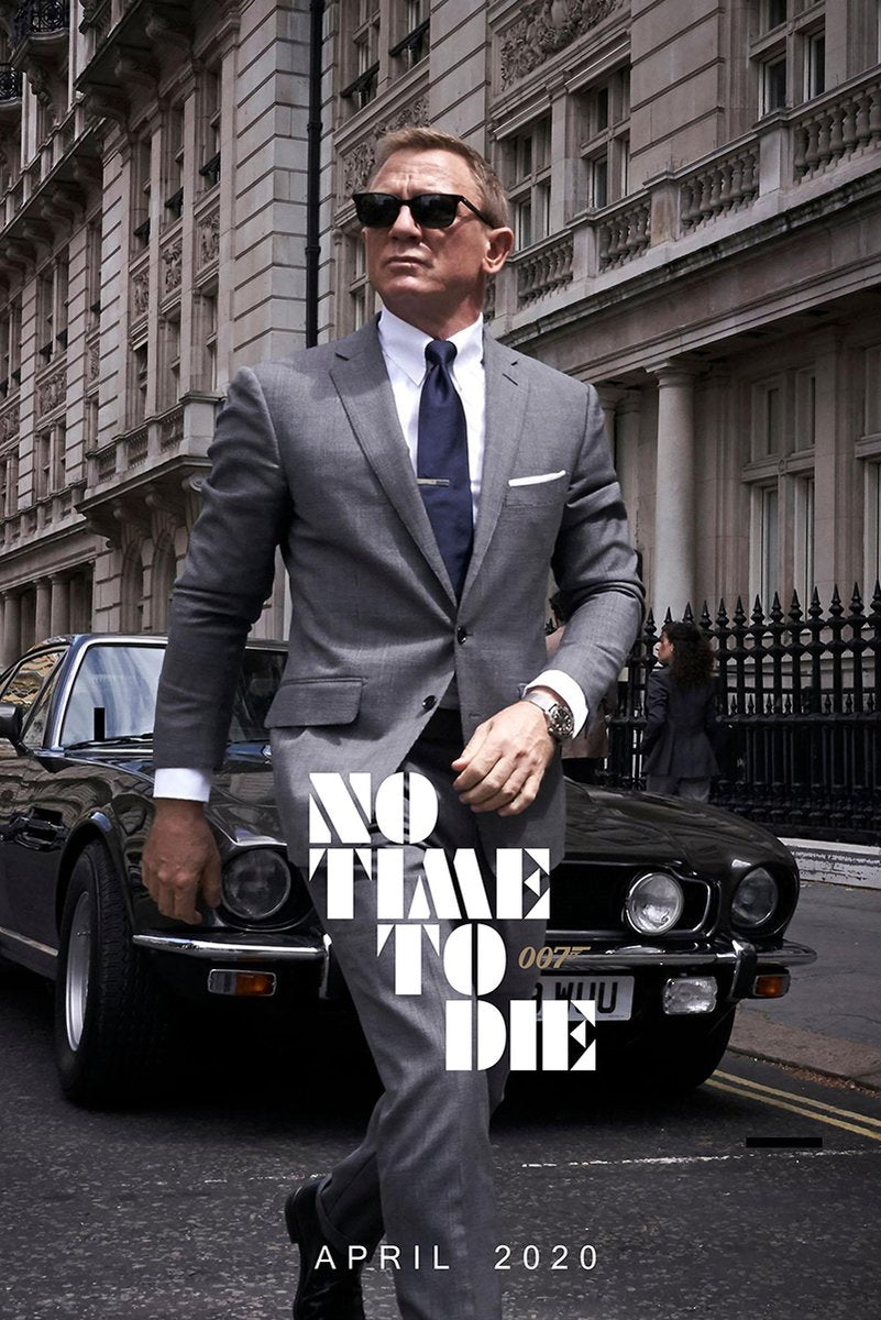 James Bond 'No Time To Die' Decorative Painting (paper and canvas) art poster printing print