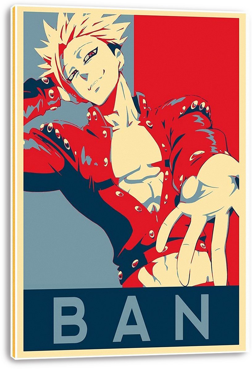Ban The Seven Deadly Sins Decorative Painting (paper and canvas) art poster printing print